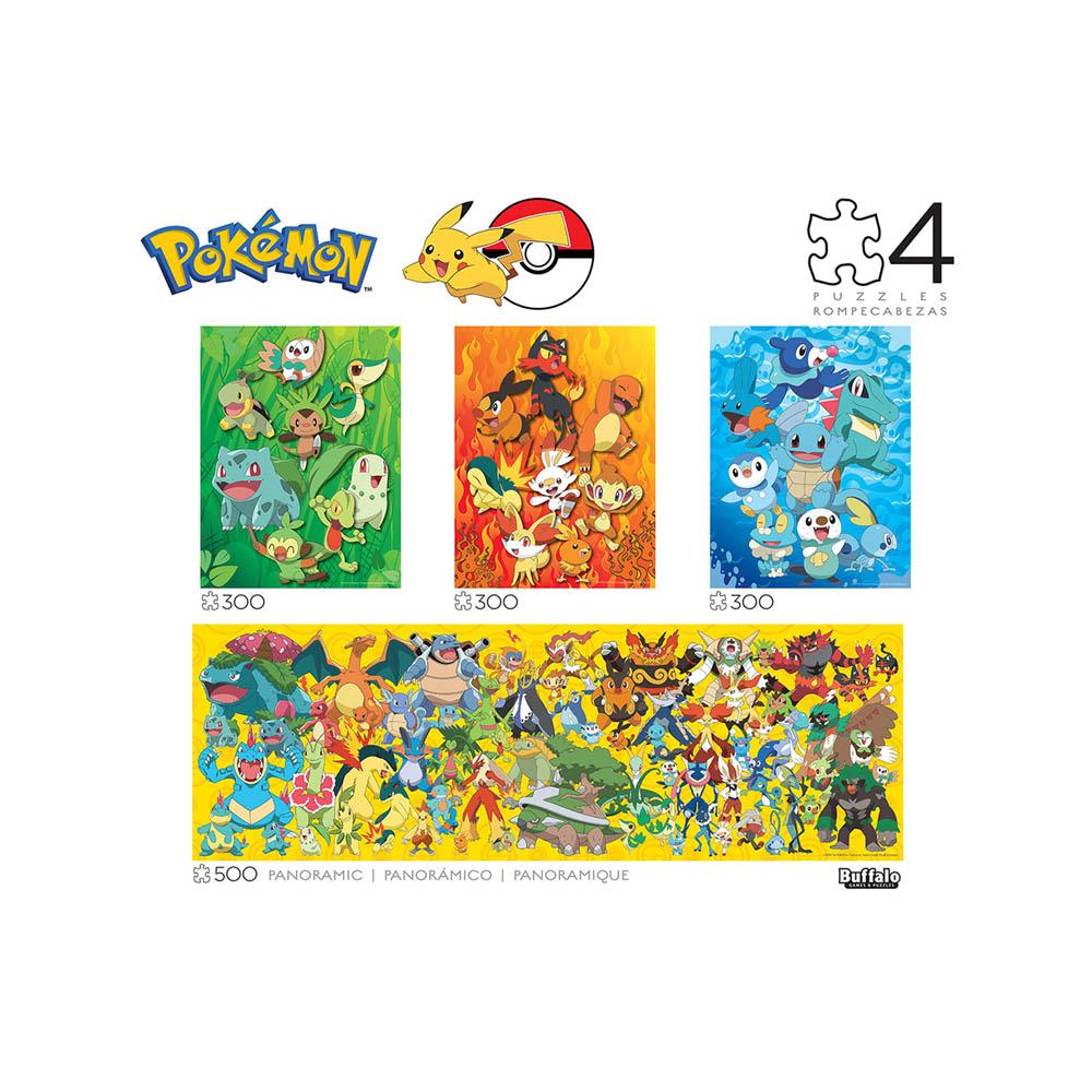 Buffalo 4in1 Multipack Puzzle - Pokemon -  – TCG Nerd