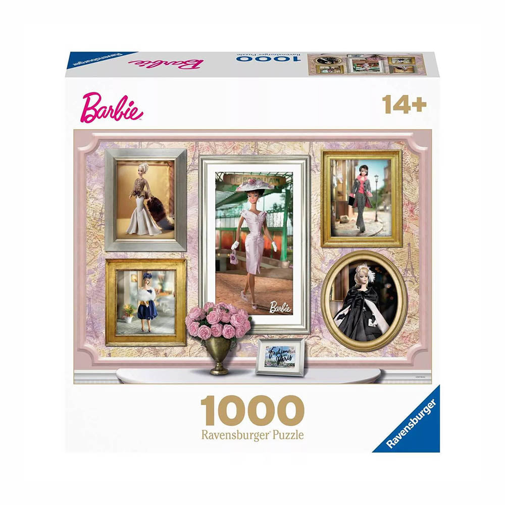 Ravensburger 1000pc Puzzle - Barbie - Vintage Barbie -  – TCG  Nerd