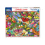 White Mountain 1000pc Puzzle - Butterfly Garden