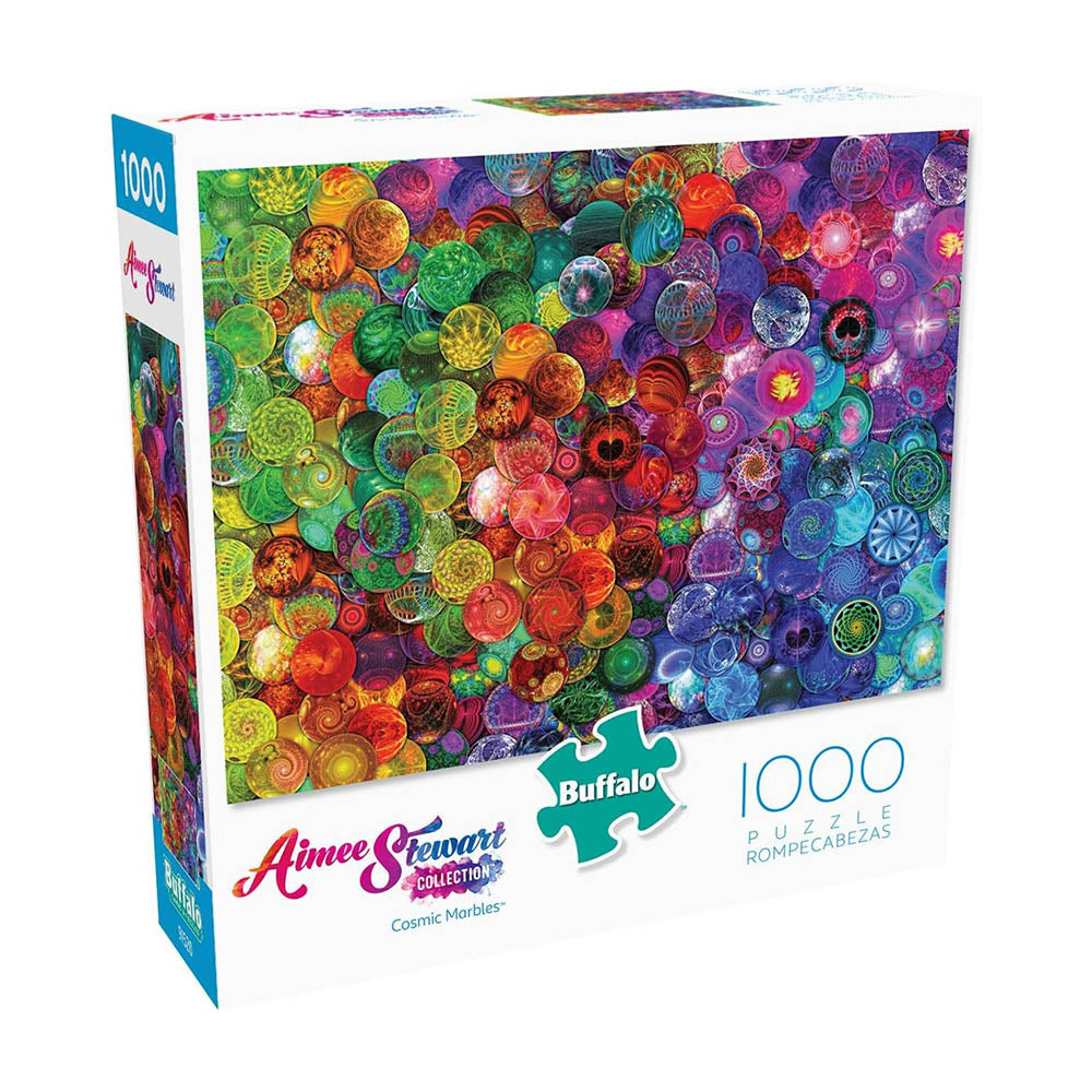Buffalo 1000pc Puzzle - Aimee Stewart - Cosmic Marbles