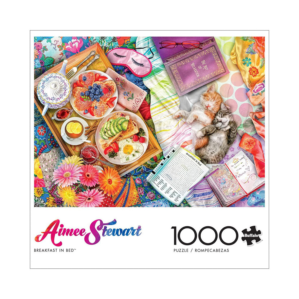 Buffalo 1000pc Puzzle - Aimee Stewart - Breakfast In Bed