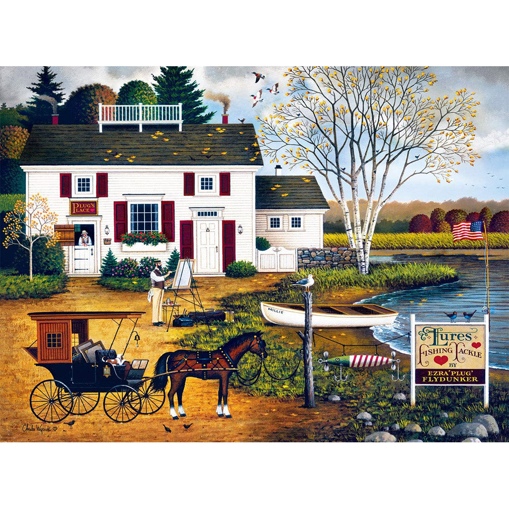 Buffalo 1000pc Puzzle - Charles Wysocki - Birch Point Cove