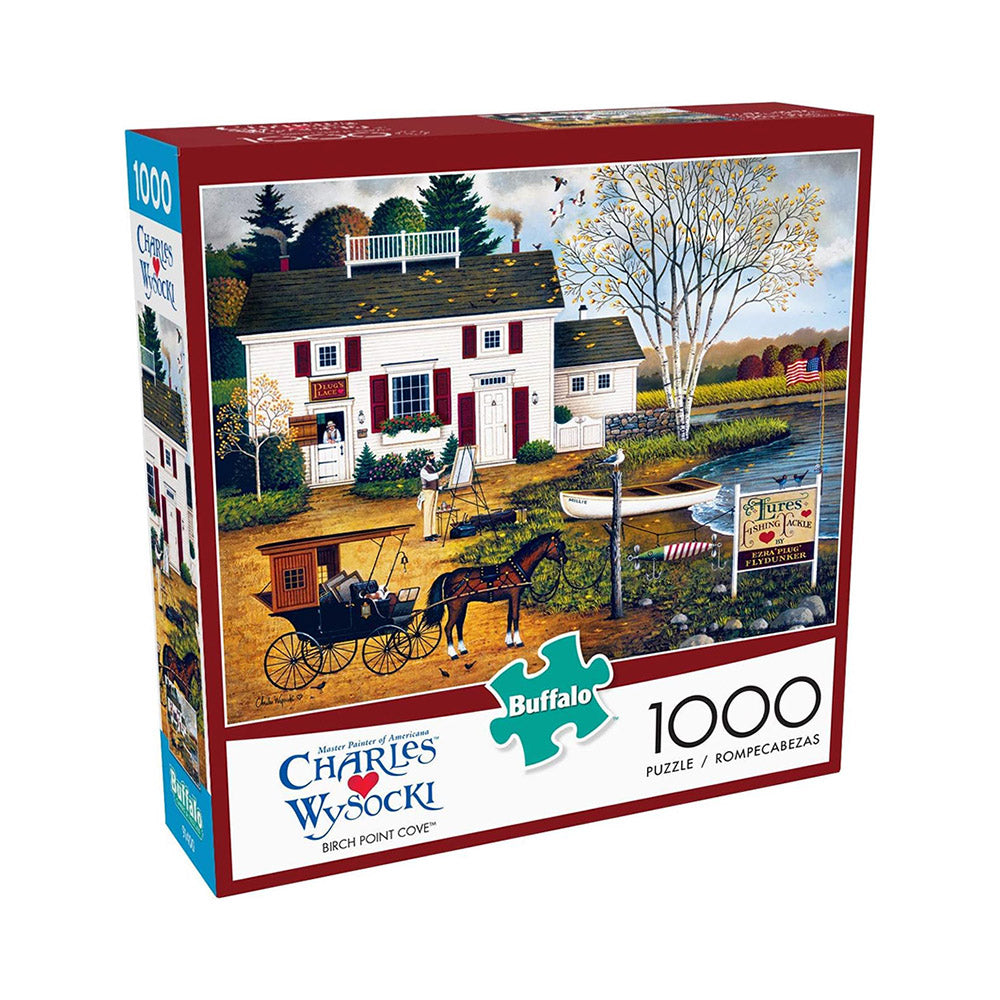 Buffalo 1000pc Puzzle - Charles Wysocki - Birch Point Cove