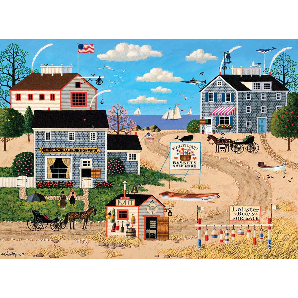 Buffalo 1000pc Puzzle - Charles Wysocki - Nantucket Breeze Secondary image