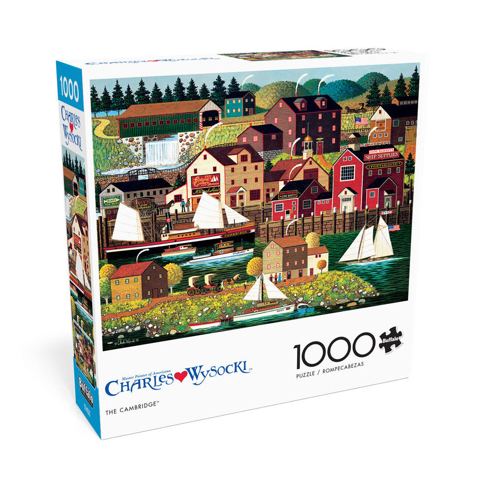 Buffalo 1000pc Puzzle - Charles Wysocki - The Cambridge