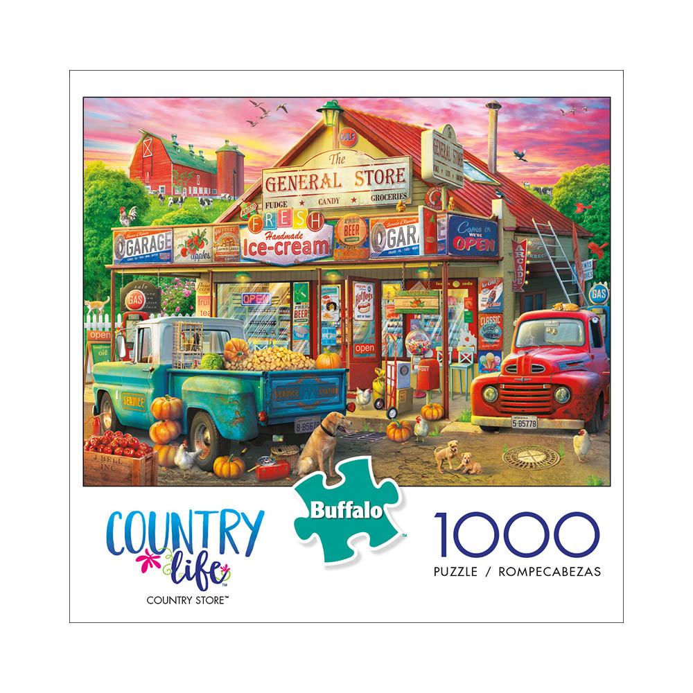 Buffalo 1000pc Puzzle - Country Life - Country Store