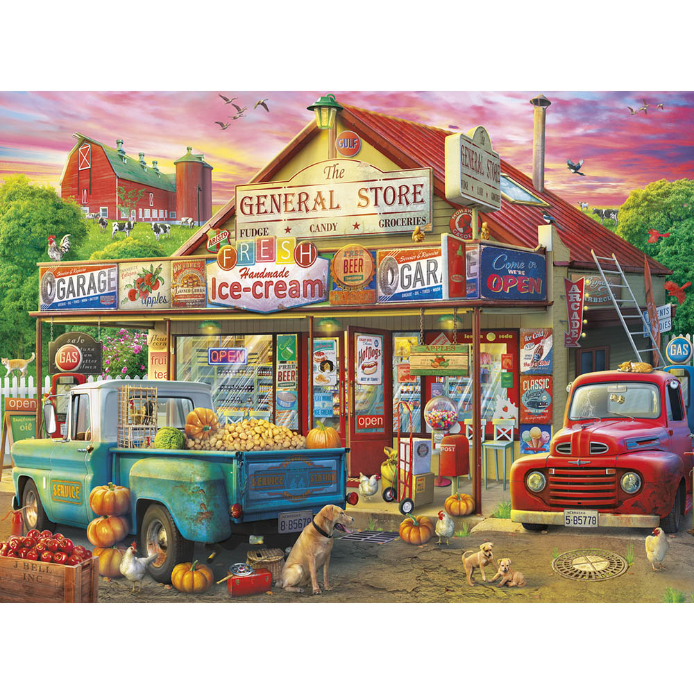 Buffalo 1000pc Puzzle - Country Life - Country Store