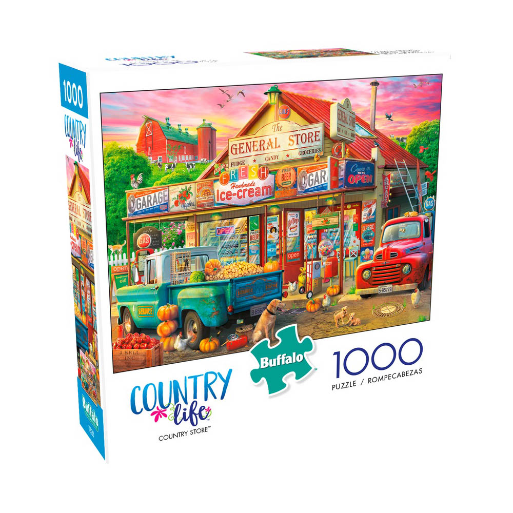 Buffalo 1000pc Puzzle - Country Life - Country Store