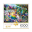 Buffalo 1000pc Puzzle - Flights of Fantasy Glitter Edition - Dragon's Garden
