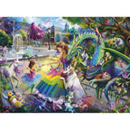 Buffalo 1000pc Puzzle - Flights of Fantasy Glitter Edition - Dragon's Garden