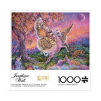 Buffalo 1000pc Puzzle - Josephine Wall Glitter Edition - Fluttercorn Dreamscape