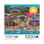 Buffalo 1000pc Puzzle - Pun Fuzzles - Hawaiian Food Truck Festival