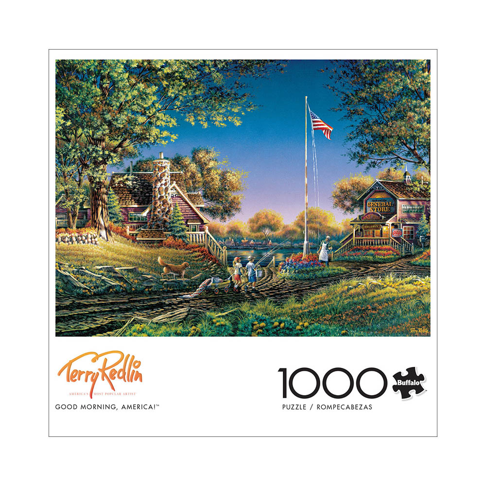 Buffalo 1000pc Puzzle - Terry Redlin - Good Morning, America!