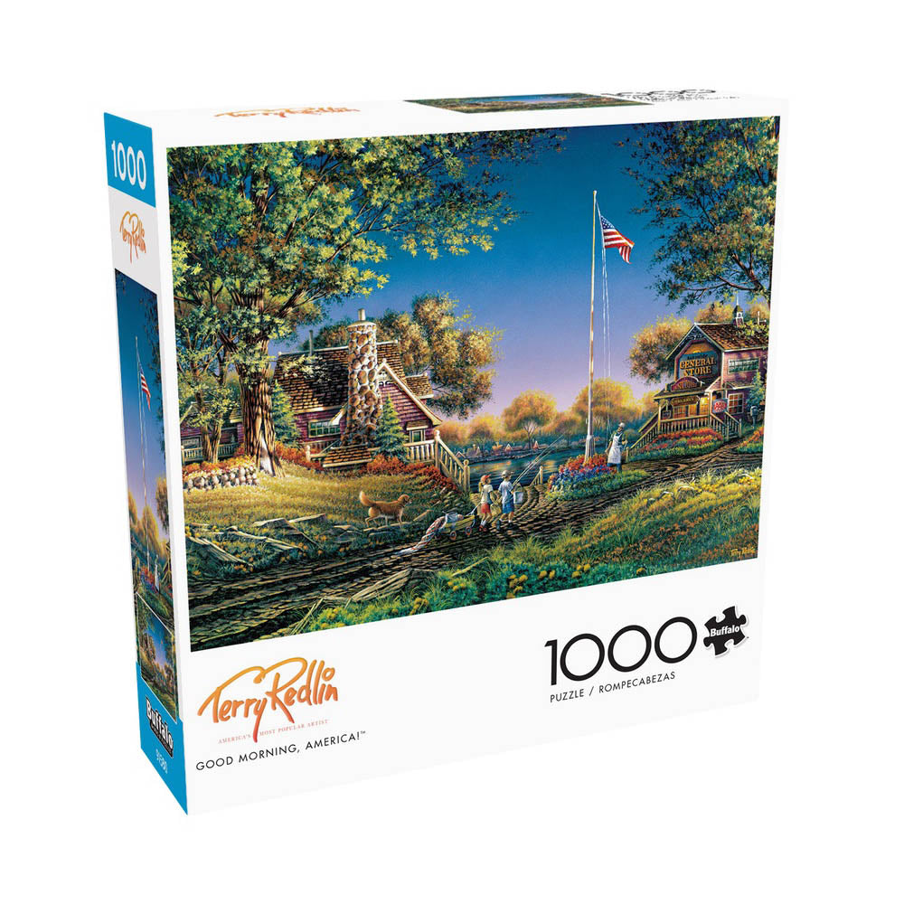 Buffalo 1000pc Puzzle - Terry Redlin - Good Morning, America!