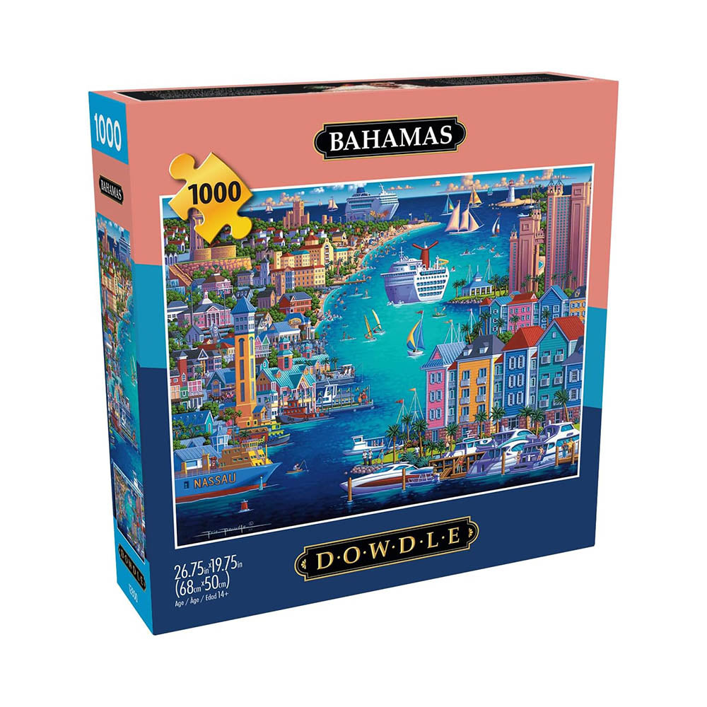Dowdle 1000pc Puzzle - Bahamas