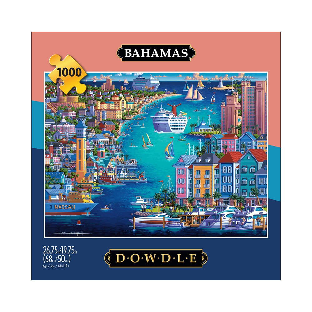 Dowdle 1000pc Puzzle - Bahamas