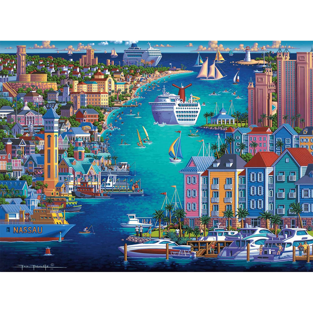 Dowdle 1000pc Puzzle - Bahamas