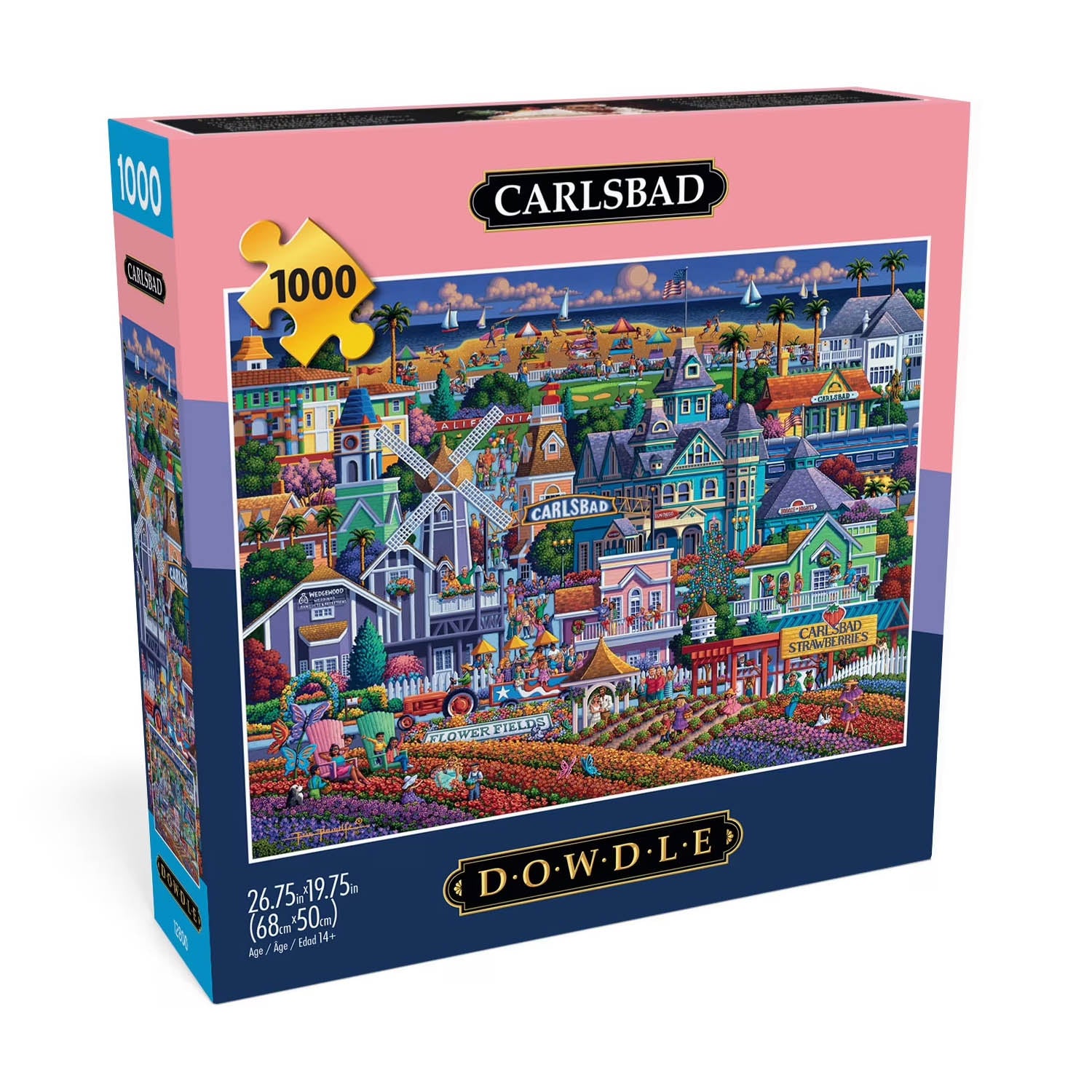 Dowdle 1000pc Puzzle - Carlsbad