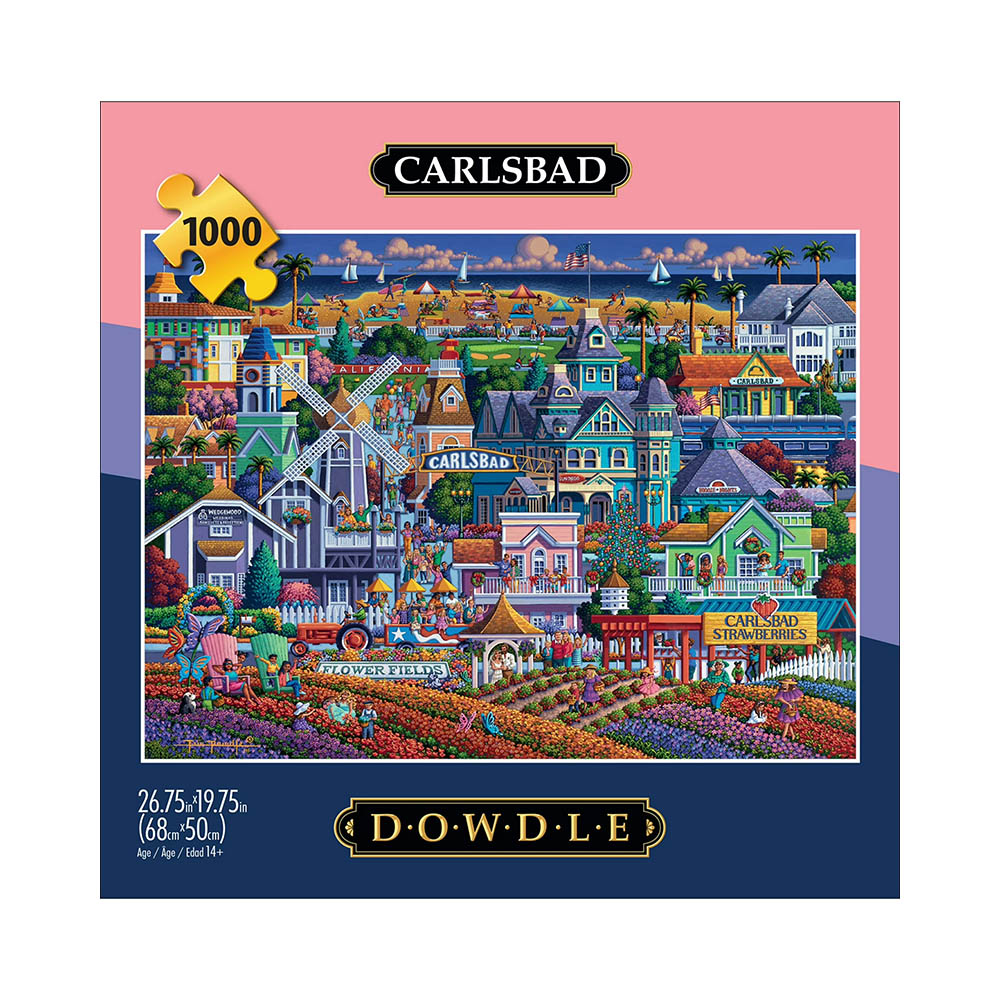 Dowdle 1000pc Puzzle - Carlsbad Secondary image