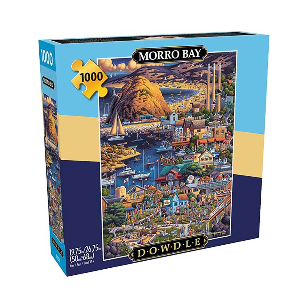 Dowdle 1000pc Puzzle - Morro Bay Main image