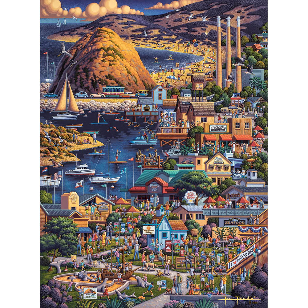 Dowdle 1000pc Puzzle - Morro Bay