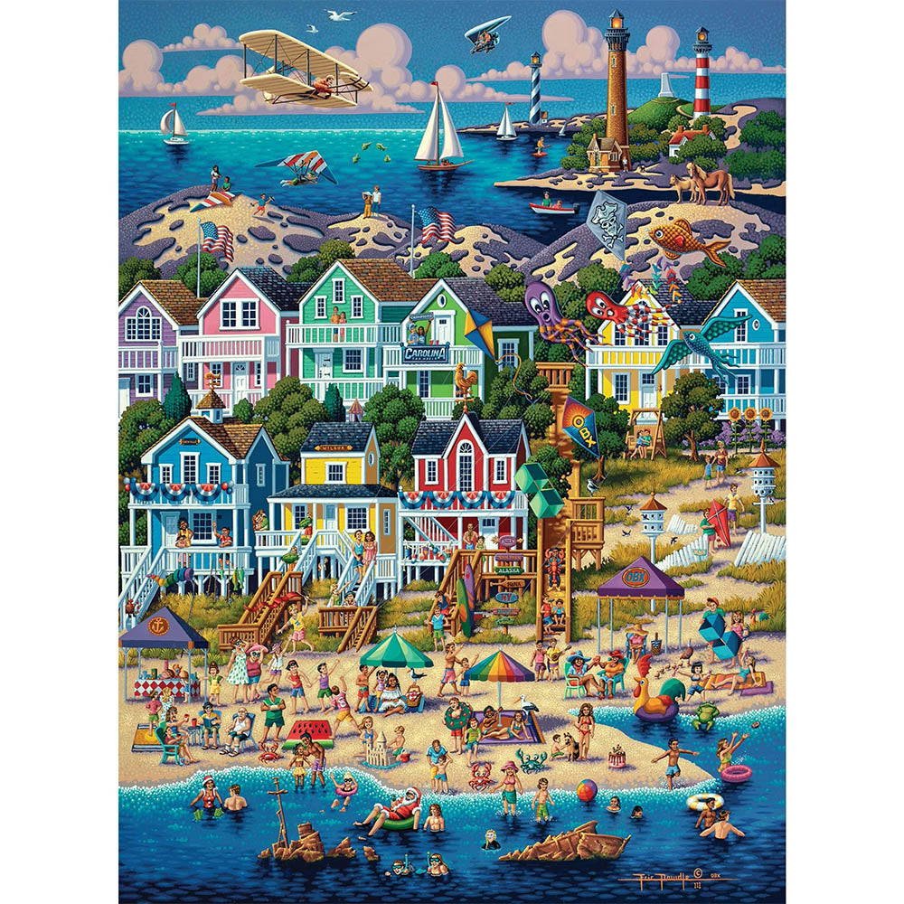 Dowdle 1000pc Puzzle - Outer Banks