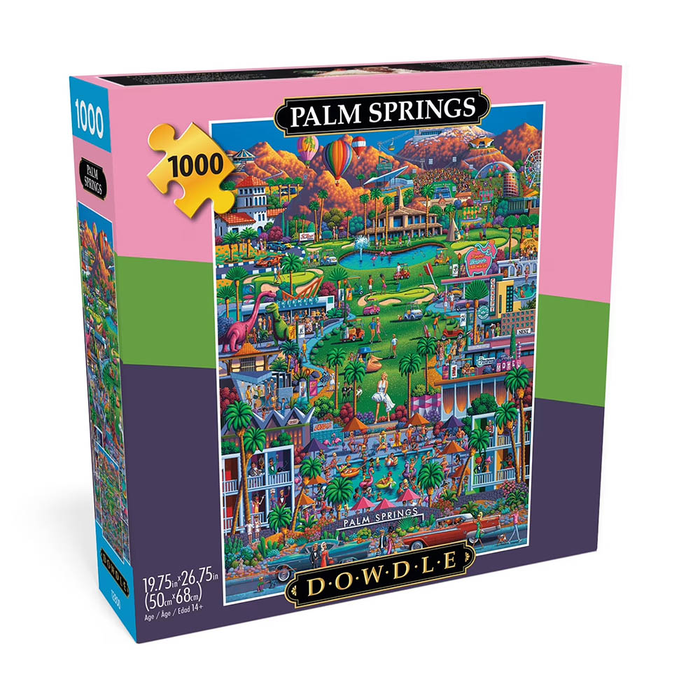 Dowdle 1000pc Puzzle - Palm Springs