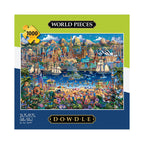 Dowdle 1000pc Puzzle - World Pieces