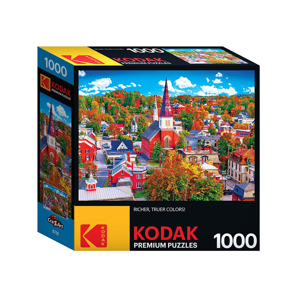 Kodak 1000pc Puzzle - Montpelier, Vermont Townscape