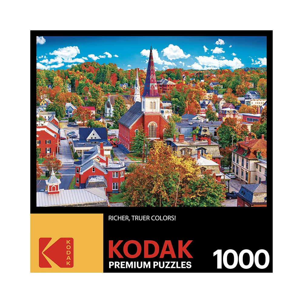 Kodak 1000pc Puzzle - Montpelier, Vermont Townscape
