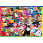 Kodak 1500pc Puzzle - Cats and Yarn