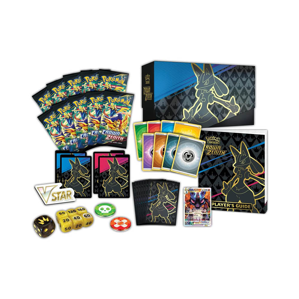 Pokemon TCG Elite Trainer Box - Crown Zenith - Lucario Secondary image