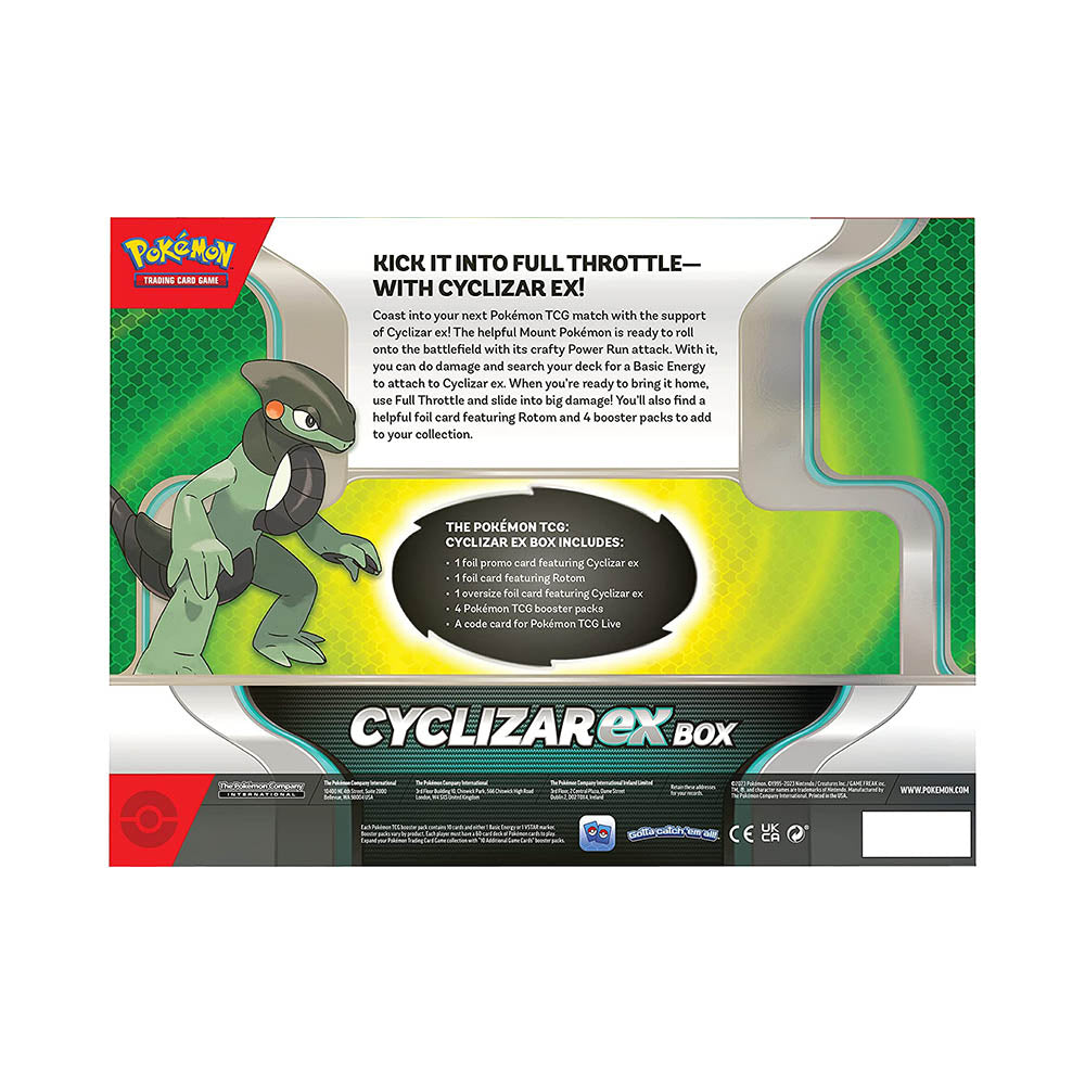 Pokemon TCG - Cyclizar EX Box Secondary image