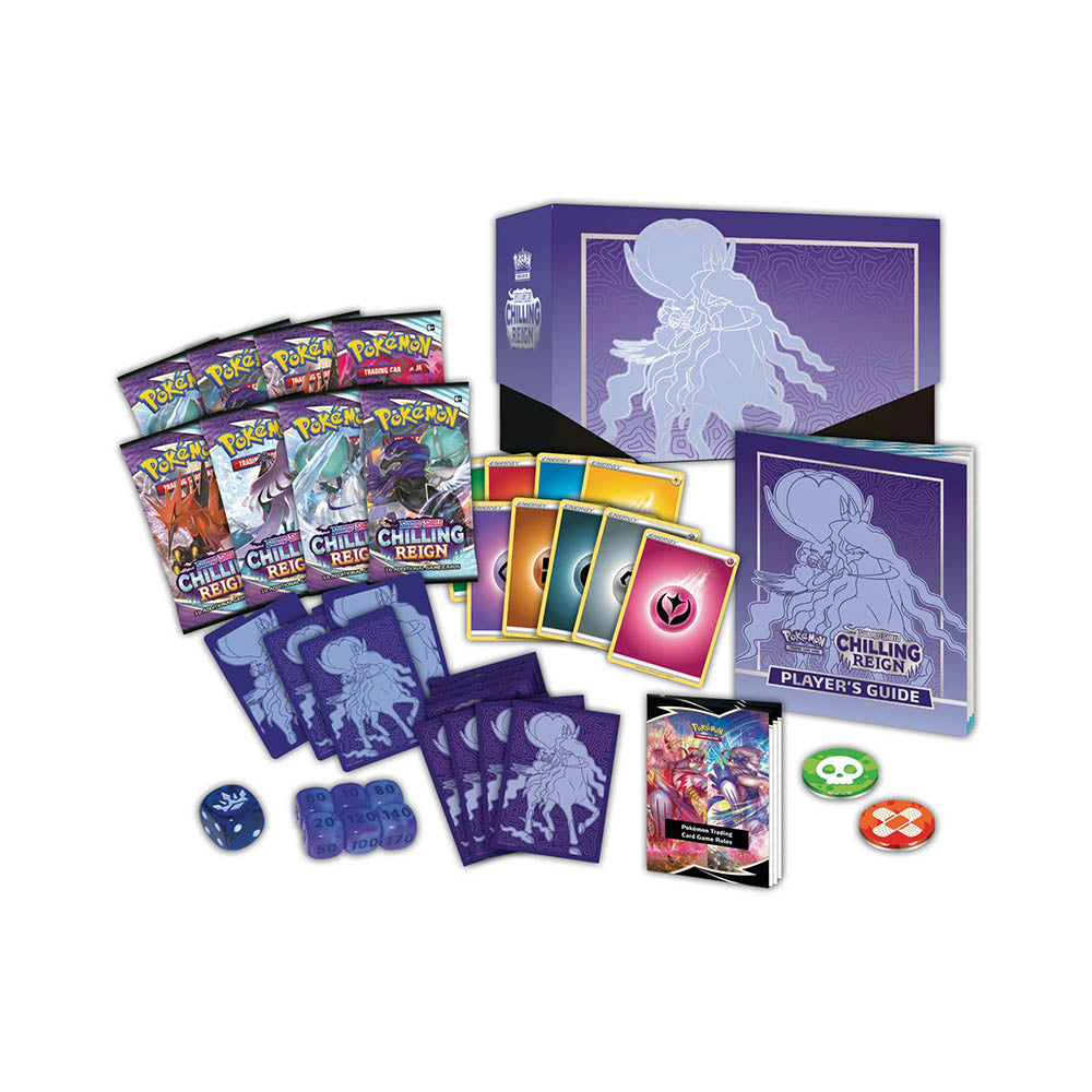 Pokemon TCG Elite Trainer Box - Sword & Shield: Chilling Reign - Shadow Secondary image