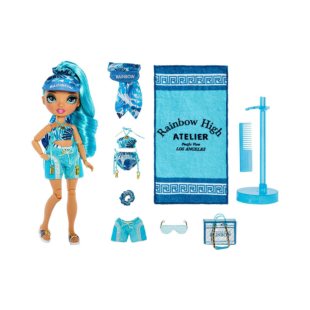 Rainbow High Pacific Coast Series 1 - Hali Capri (Blue Fashion) Secondary image