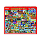 White Mountain 1000pc Puzzle - Roadside America