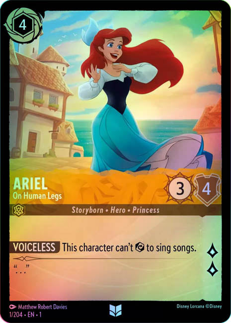 Lorcana TFC - Ariel: On Human Legs Secondary image