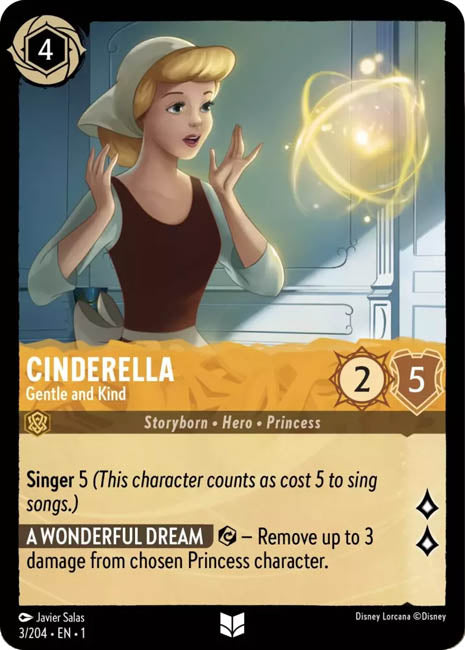 Lorcana TFC - Cinderella: Gentle and Kind Main image
