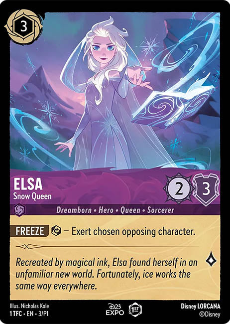 Lorcana D23 - Elsa: Snow Queen Main image