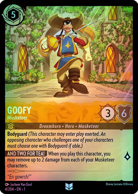 Lorcana TFC - Goofy: Musketeer Secondary image