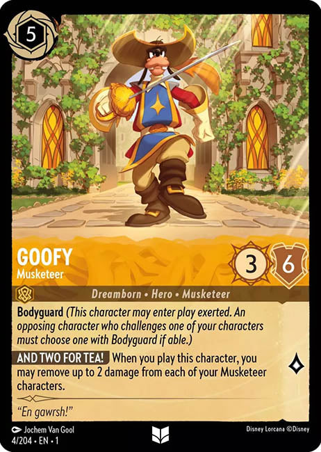 Lorcana TFC - Goofy: Musketeer Main image