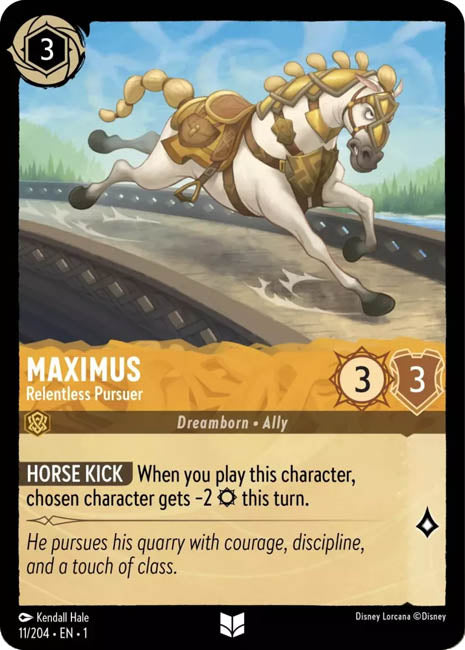 Lorcana TFC - Maximus: Relentless Pursuer Main image