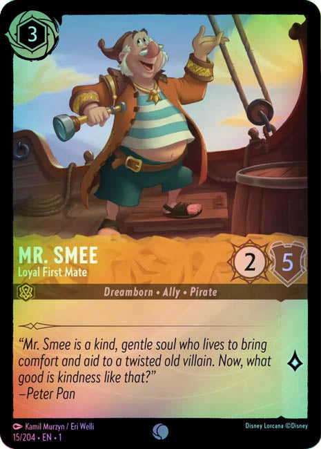 Lorcana TFC - Mr. Smee: Loyal First Mate