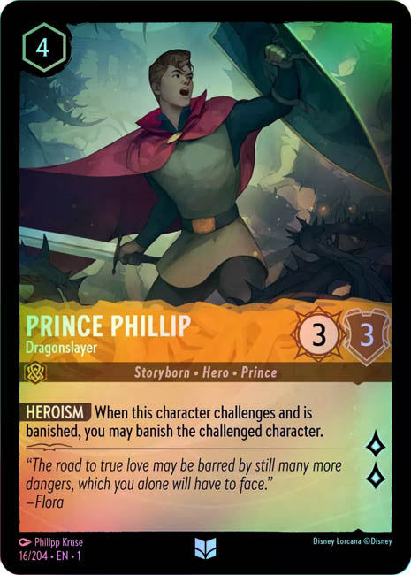 Lorcana TFC - Prince Phillip: Dragonslayer Secondary image
