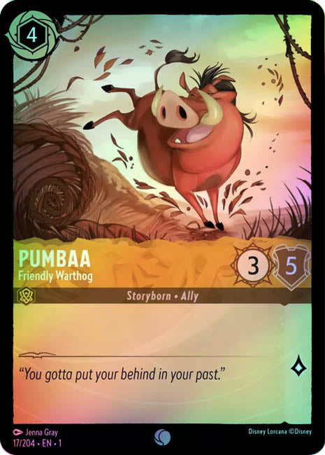 Lorcana TFC - Pumbaa: Friendly Warthog Secondary image