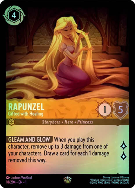 Lorcana TFC - Rapunzel: Gifted with Healing