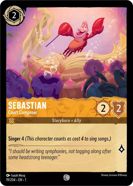 Lorcana TFC - Sebastian: Court Composer Main image