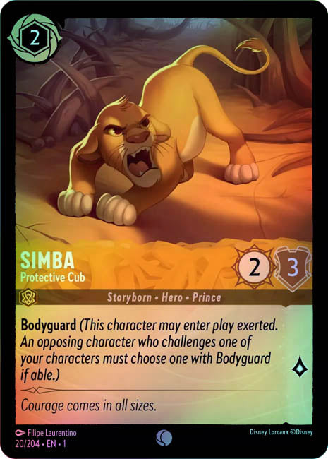 Lorcana TFC - Simba: Protective Cub Secondary image