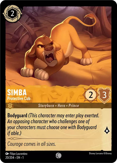 Lorcana TFC - Simba: Protective Cub
