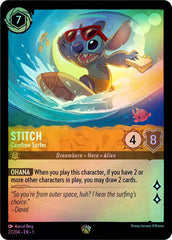 Lorcana TFC - Stitch: Carefree Surfer